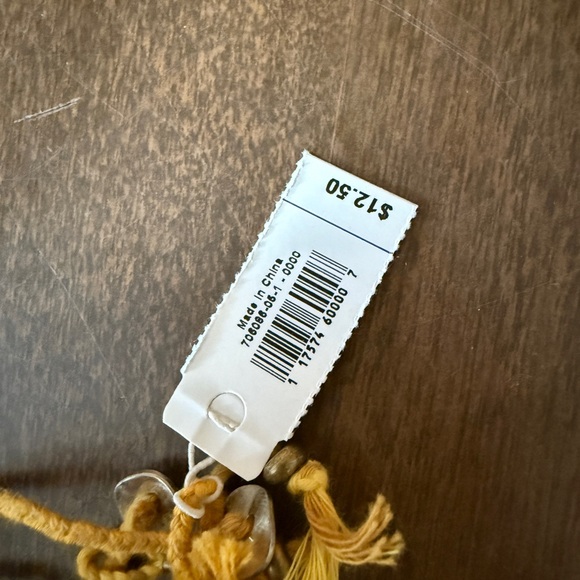 Gap Yellow Braided Friendship Bracelet Pair For Adults Only New With Tag - Picture 3 of 6